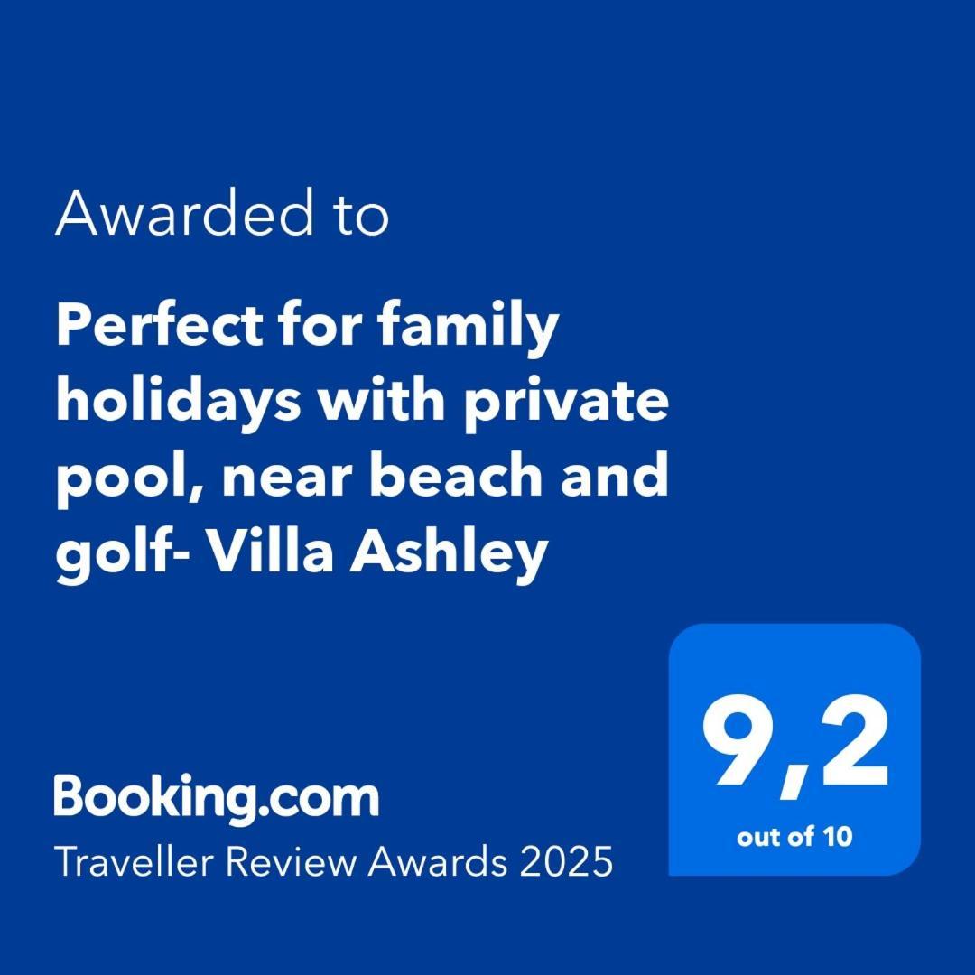 Perfect For Family Holidays With Private Pool, Near Beach And Golf- Villa Ashley Costa De Antigua Extérieur photo